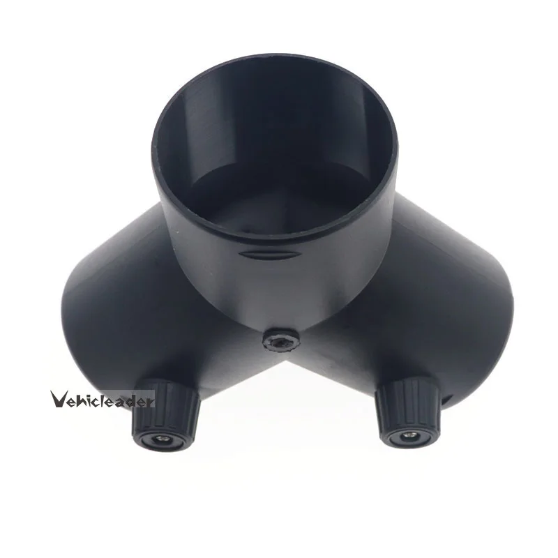 60/75 مللي متر سخان السيارة تنفيس الهواء الأنابيب Y فرع سخان العادم موصل ث/تنظيم صمام رفرف ل Webasto الديزل سخان التوقف