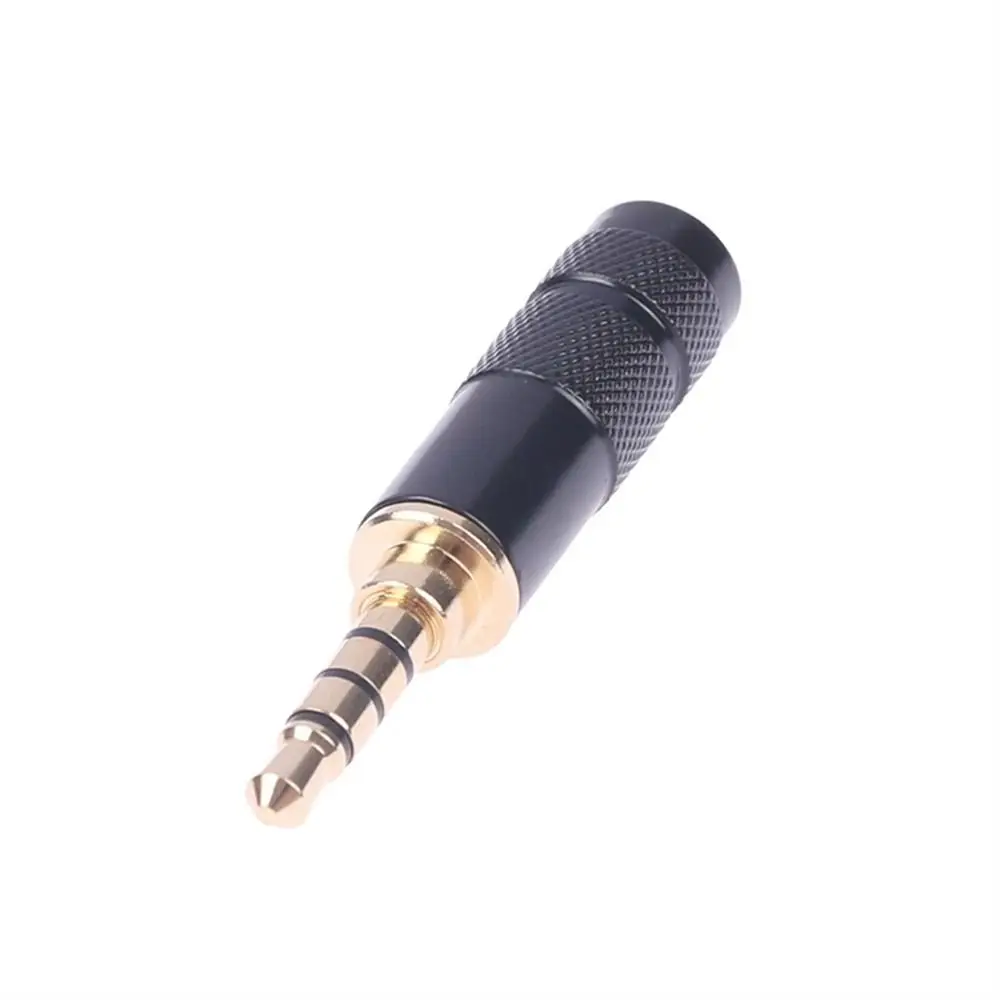 

3 Pole Plug To 4 Pole 3.5mm TRS Male Stereo Microphone Converter Adapter TRS To TRRS Connector Jack Mic Converter Balanced Plug
