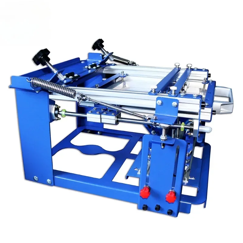 manual silk carousel serigraphy screen printing equipment machine bottle