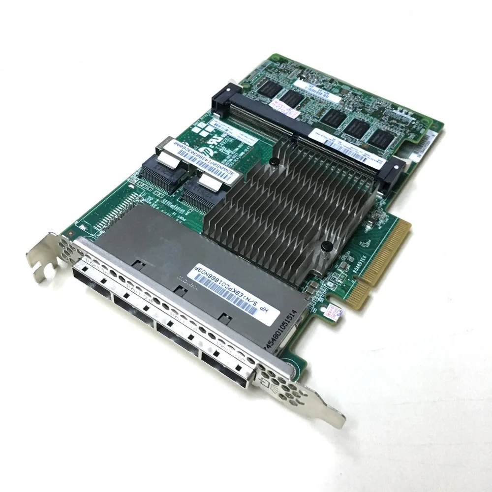 

Smart Array P822 / 2GB FBWC 6GB SAS RAID Controller 615418-B21