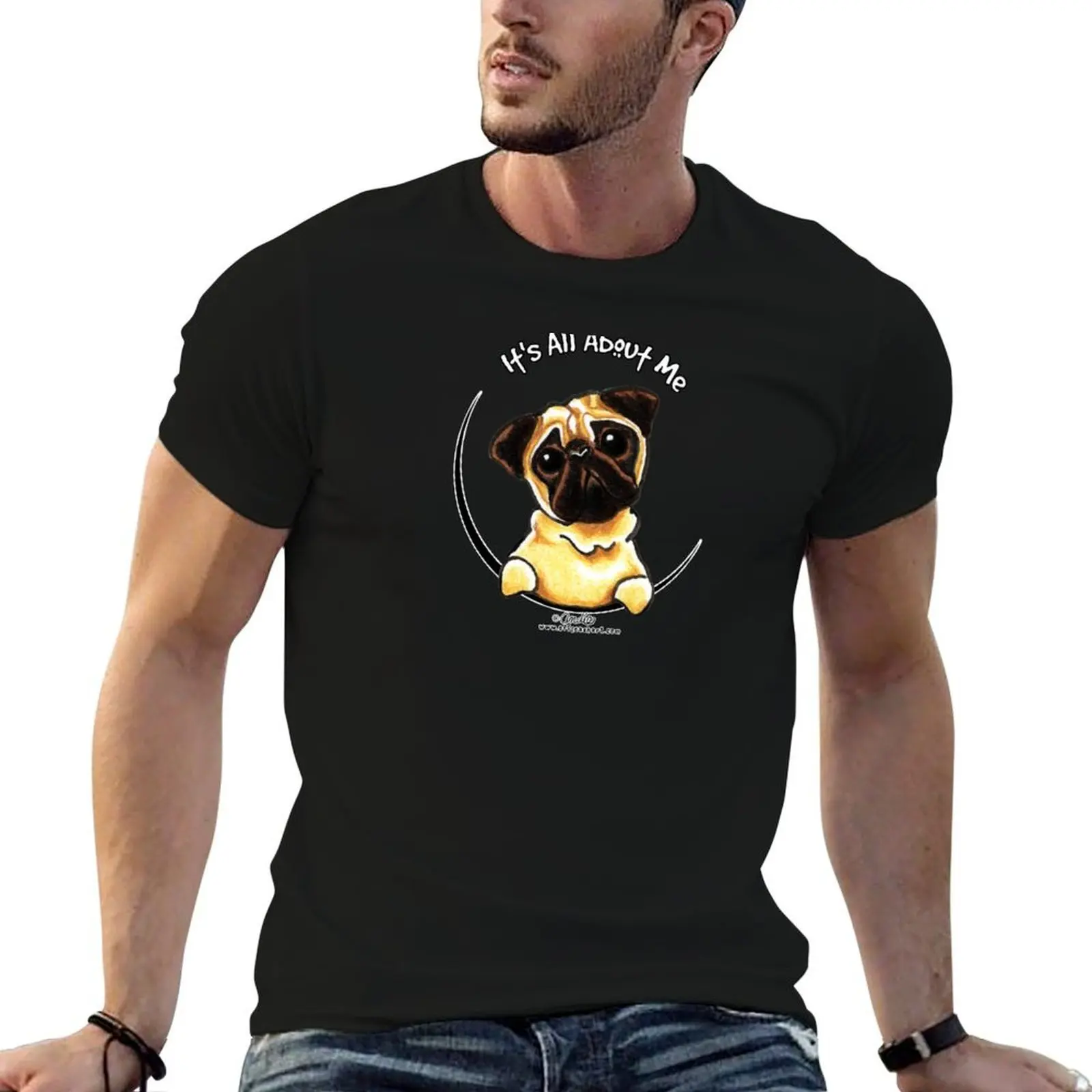 

Pug :: It's All About Me T-Shirt t shirt for man essential t shirt T-Shirt