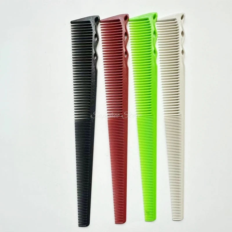 253/254 Japanese Resin Double Sided Hairdressing Comb 1pc Sideburn Anti-static 18.5cm Multifunctional Haircut Comb For Salon