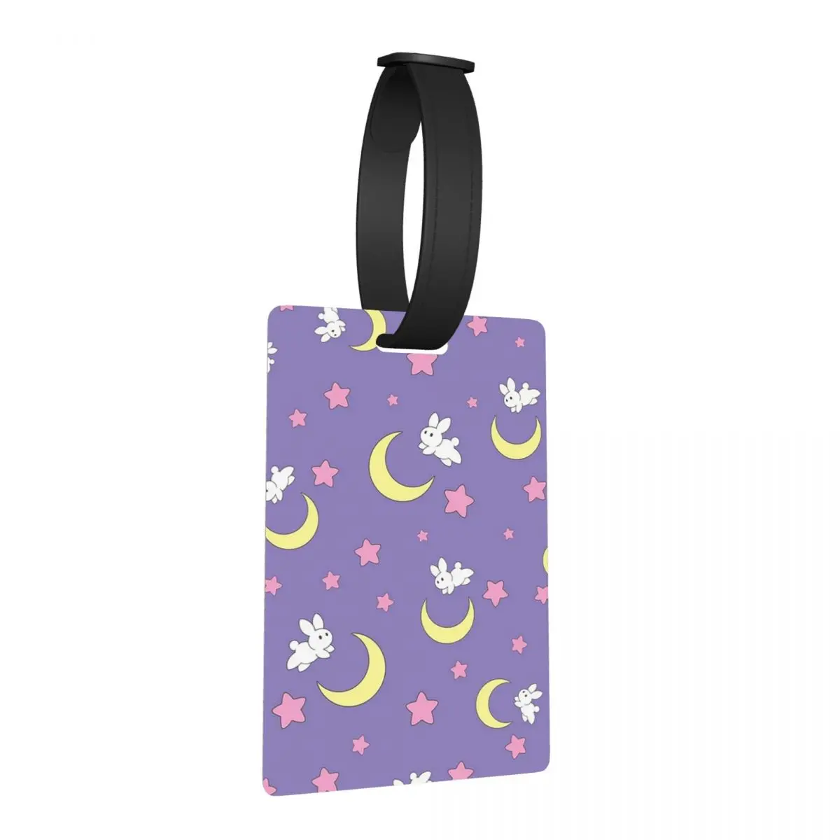 

Багажные бирки с кроликом Луны, аксессуары для чемодана, дорожная модная бирка для багажа, держатель этикетки, идентификационное имя, адрес