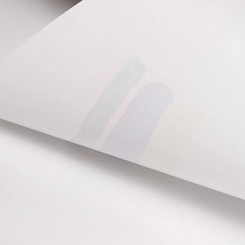 Almofada descartável da pintura paletas com furo do polegar para paletas mistura da pintura aguarelas óleos para