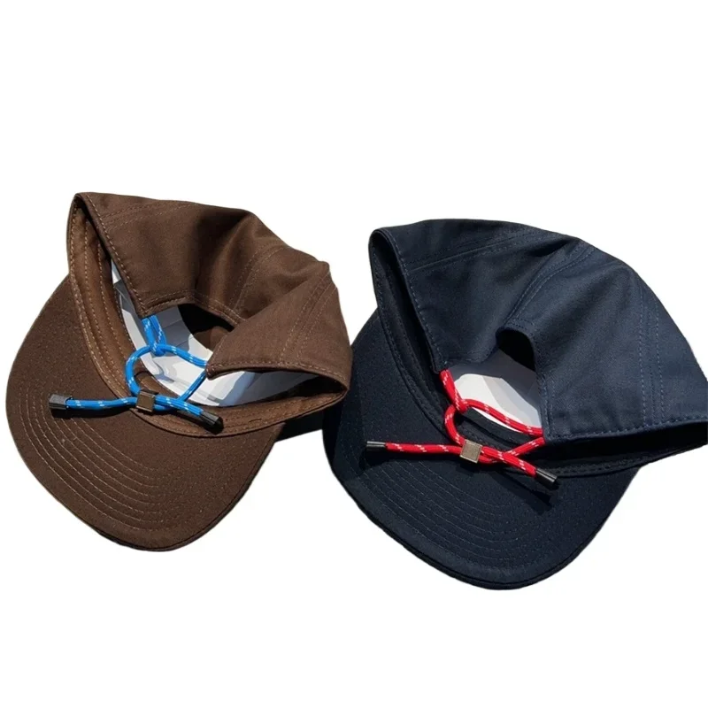 Czapka z daszkiem ze sznurowaniem i haftem K 956239   Kapelusz unisex z literą 2024, nowe kobiety, mężczyźni, moda, kobiece, sportowe daszki, czapki Snapback