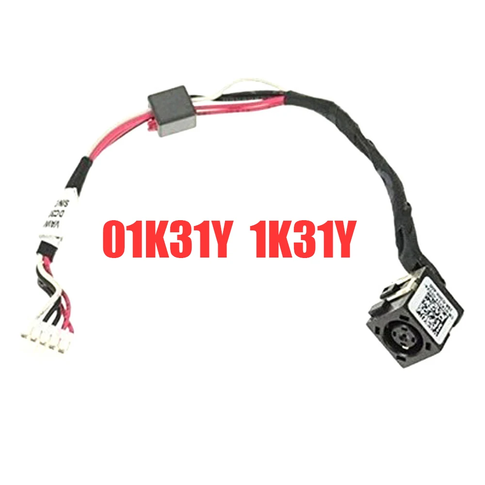 

Laptop DC Power Jack Cable For DELL For Inspiron 5721 5737 M731R 5735 3721 3737 01K31Y 1K31Y DC30100M900 New