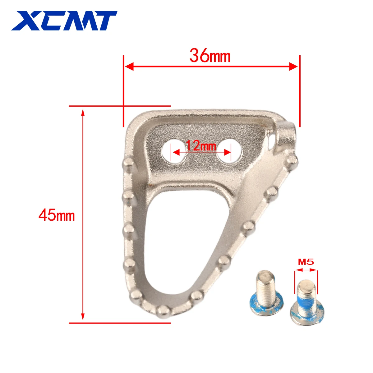 Für KTM EXC 300 2017-2025 EXC 250 EXC 350 EXC 450 SX 125 SXF 250 SXF 450 XCW 300 Edelstahl Bremspedal Platte Schalthebel Spitze – Detail 2