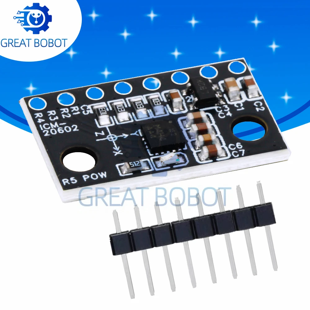 DC 3.3-5V ICM-20602 Sensor Module 20602  ICM20602 High Precision Low Noise Six Axis Gyroscope Acceleration Module for arduino