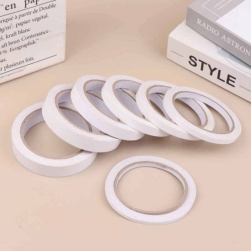 Nastro biadesivo resistente 2 rotoli 17M-Adesivo di montaggio extra resistente per fissare e incollaggio permanente, design strappabile a mano antiscivolo