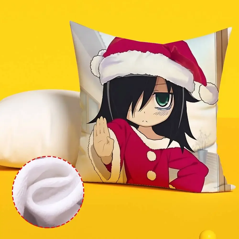 Y-Tomoko Kuroki Pillow Case Pattern Printed Pillowcase For Living Room Sofa Cushion Cover & Bedroom Decor