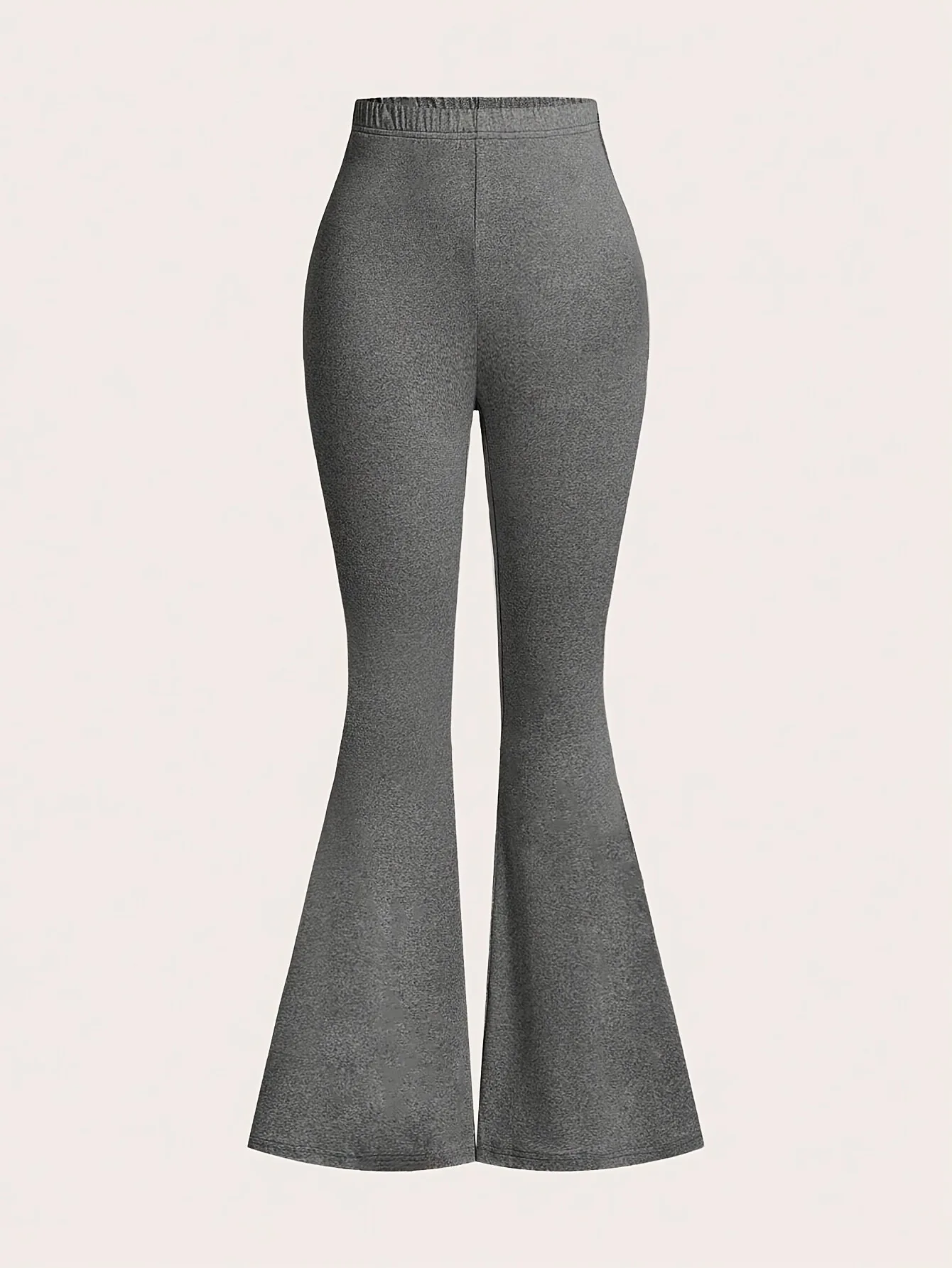 3er-Pack Casual-Schlaghosen für Mädchen, figurbetonte Strick-Schlaghosen mit hoher Taille für den Freizeitgebrauch zu Hause und leichte Sportaktivitäten – Detail 3
