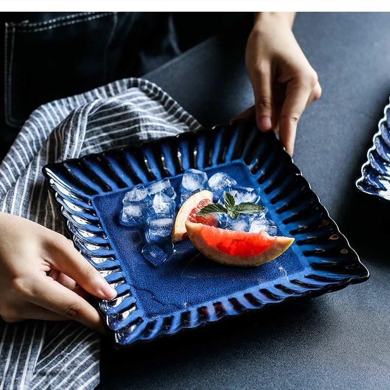 

Керамическая посуда Art Petal, еда, стейк, кухня, десерт, суши, 10 дюймов