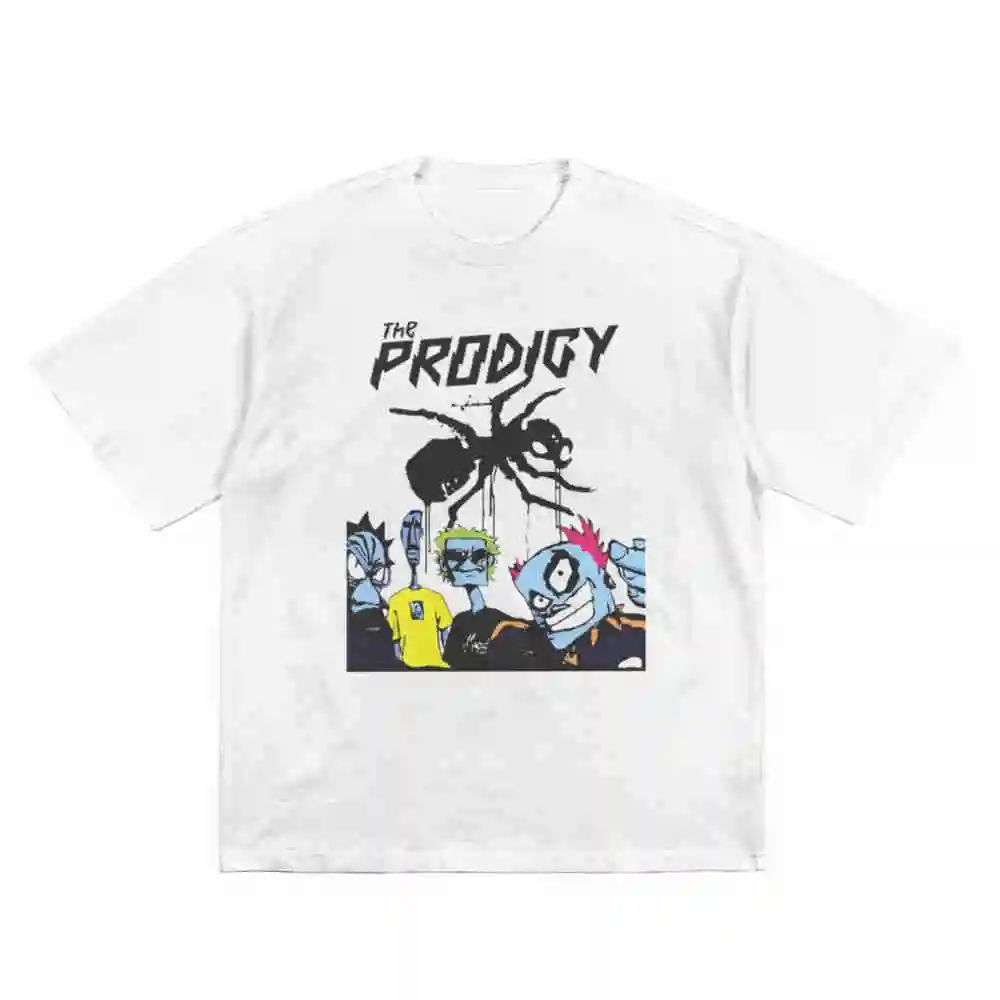 The Prodigy Fat Of The Land Album Art Short Sleeve Tee 100% Cotton T-Shirt