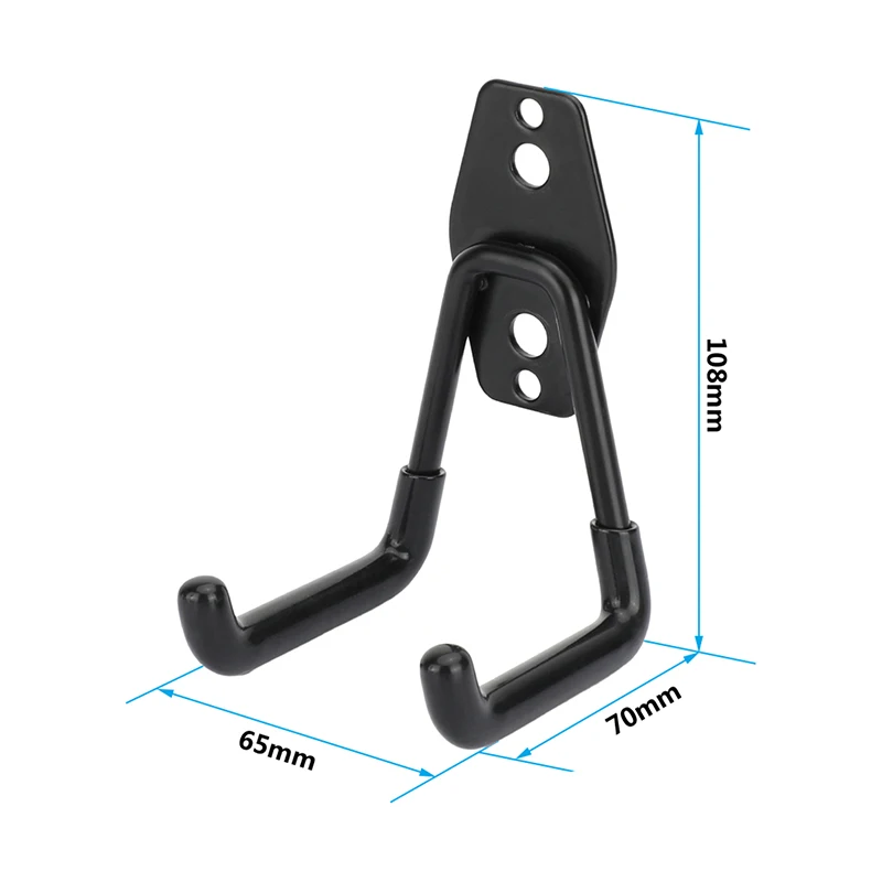 CAMVATE คู่แฉกขอเกี่ยวติดผนังสกรูขยายสำหรับอุปกรณ์เสริมสายแขวนหูฟังกระเป๋าเครื่องมือ