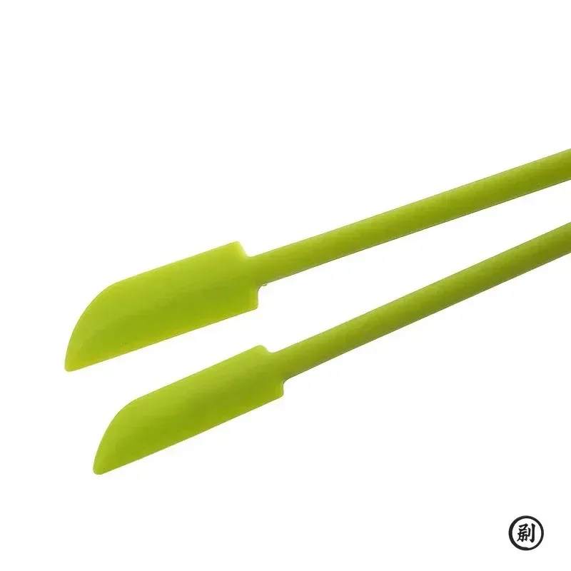 Premium Cosmetic Bottle Silicone Mini Scraper Three Piece Set Baking Double End Two In One Spatula Jam Bottle Scraper Spoon Set