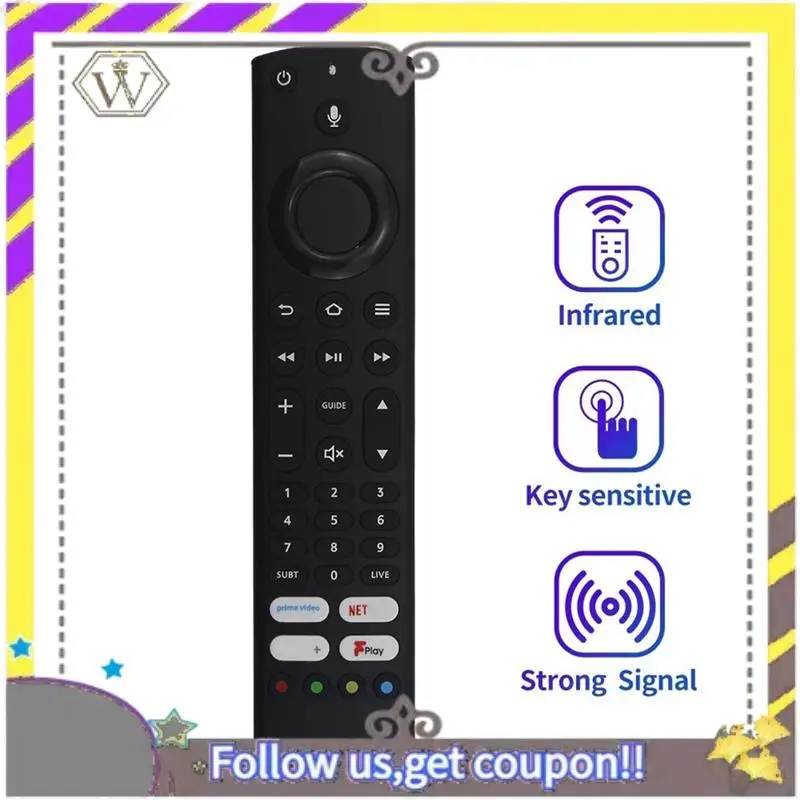 AU33-Replace RM-C3255 Voice Remote Control For JVC RM-C3255 TV Remote Control