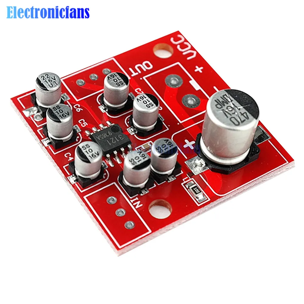 DC 5-15V BA3121 2 Channel Common Ground Noise Cancellation Board Module Stable Power Amplifier AMP Board for Car Computer