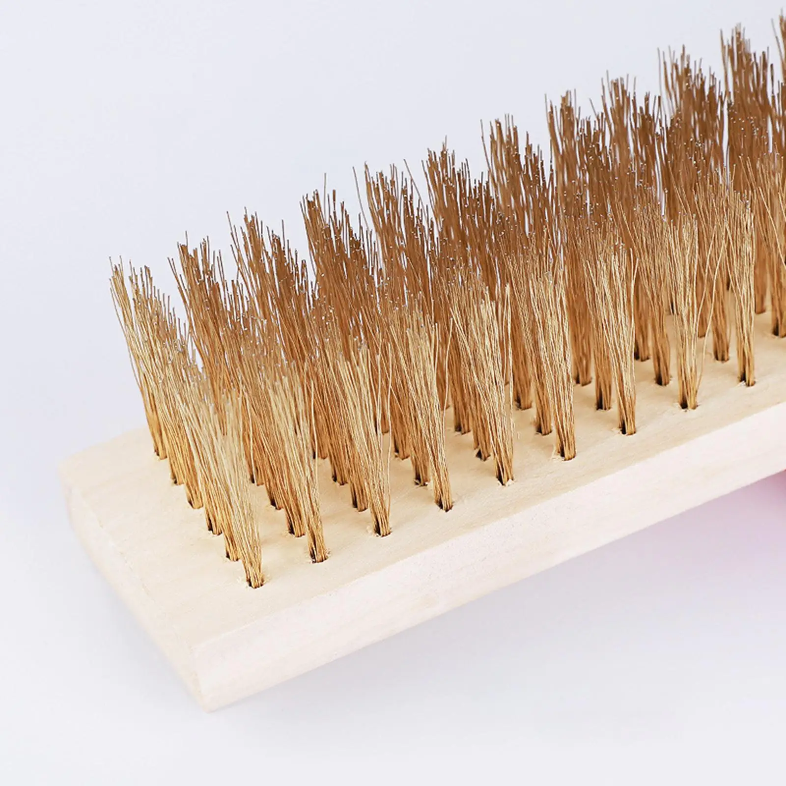 Industrial Floor Scrub Brush Head with Metal Socket for Rust Removal Concrete