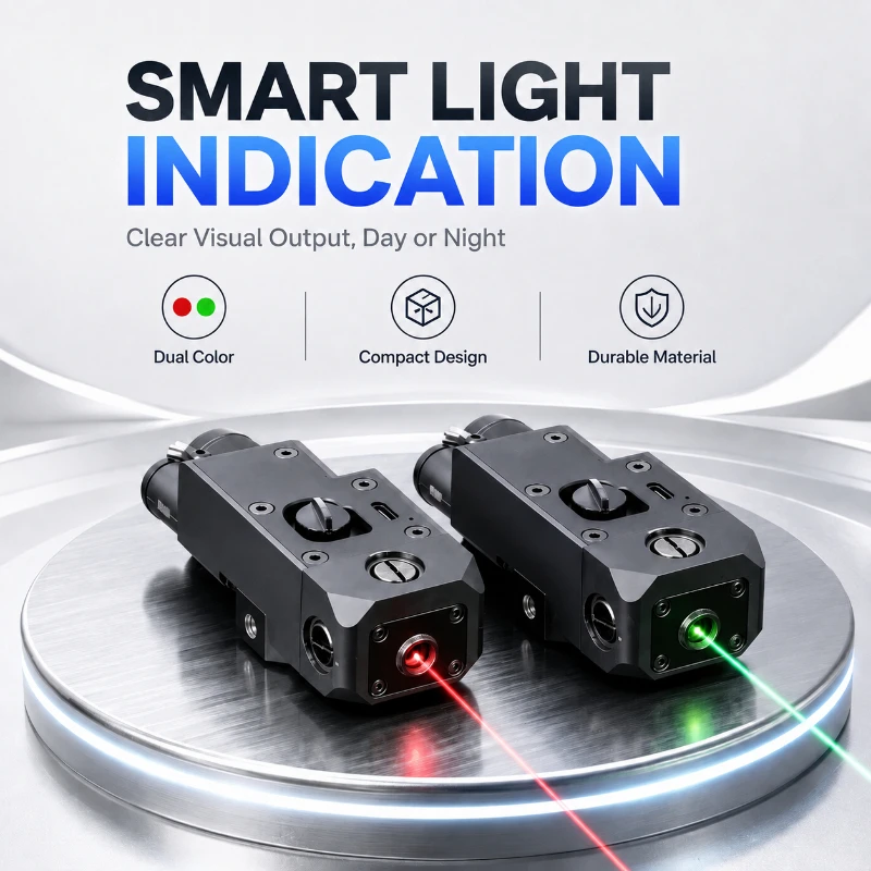 Alloy Nylon Made Positioning Indicator Battery Storage Case Set Match M300 M600 Flashlight Remote Control Line