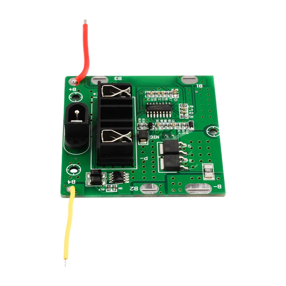 BMS 5S 12A 21V Li-ion Lipo 18650 Battery Cell Charge Board Overcharge/Short Circuit Protection with DC Connector