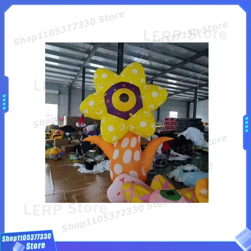Large Inflatable Cartoon Mascot Walking Air Model for Shopping Mall Outdoor Event Decoration Giant Inflatable Doll Display