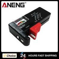 ANENG BT-168 Battery Capacity Tester Small Household Battery Checker AA AAA C D 9V 1.5V Button Cell Batteries Life Test Meter