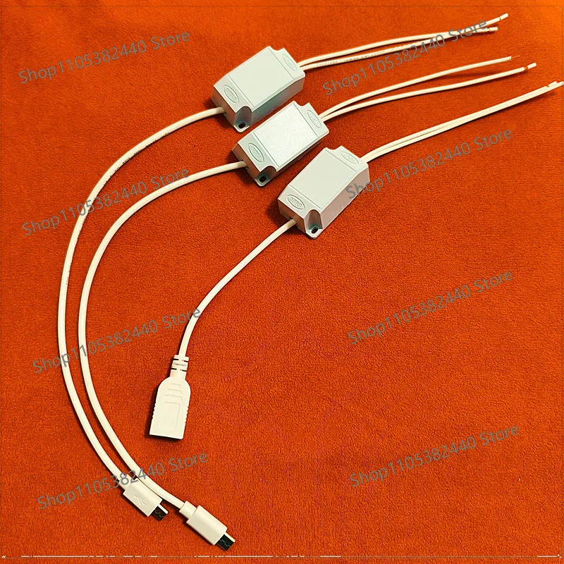 AC 220V to 5V USB Power Adapter Type-C Micro USB, 5V1A 5V2A Camera Supply for Home Security Monitoring