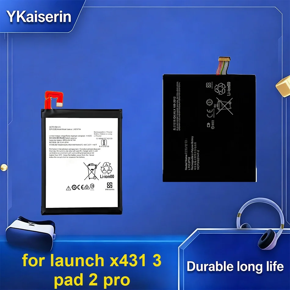 

Tablet Battery X431PAD Iii ( 3RD Generation ) X431PAD II ( 2ND Generation ) 0-15000mAh For Launch X431 3 Pad 2 Pro