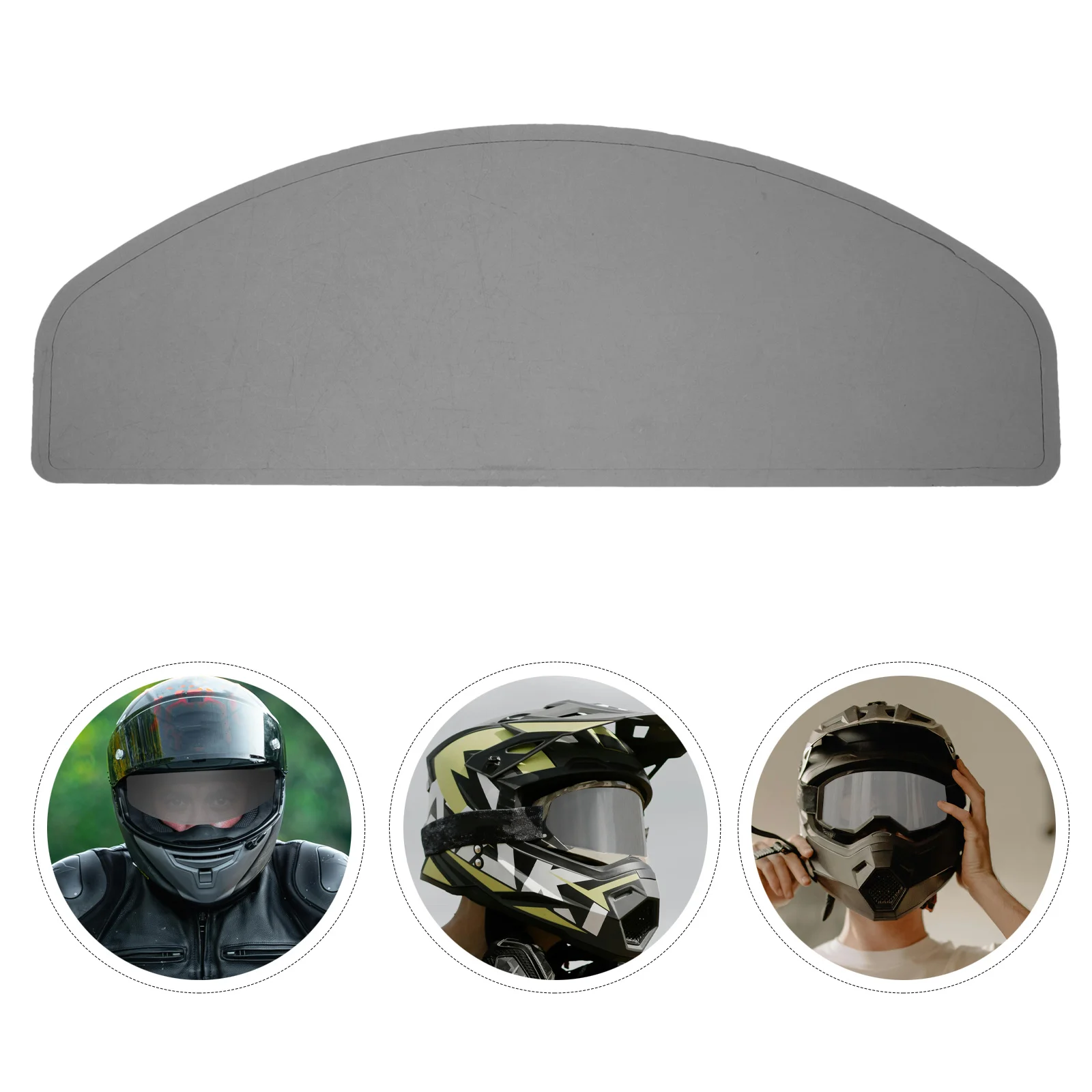 

Protective Visor Film for Motorcycle Anti Fog Rainproof Uv Protection Shield Film for Electric Scooter Accessory