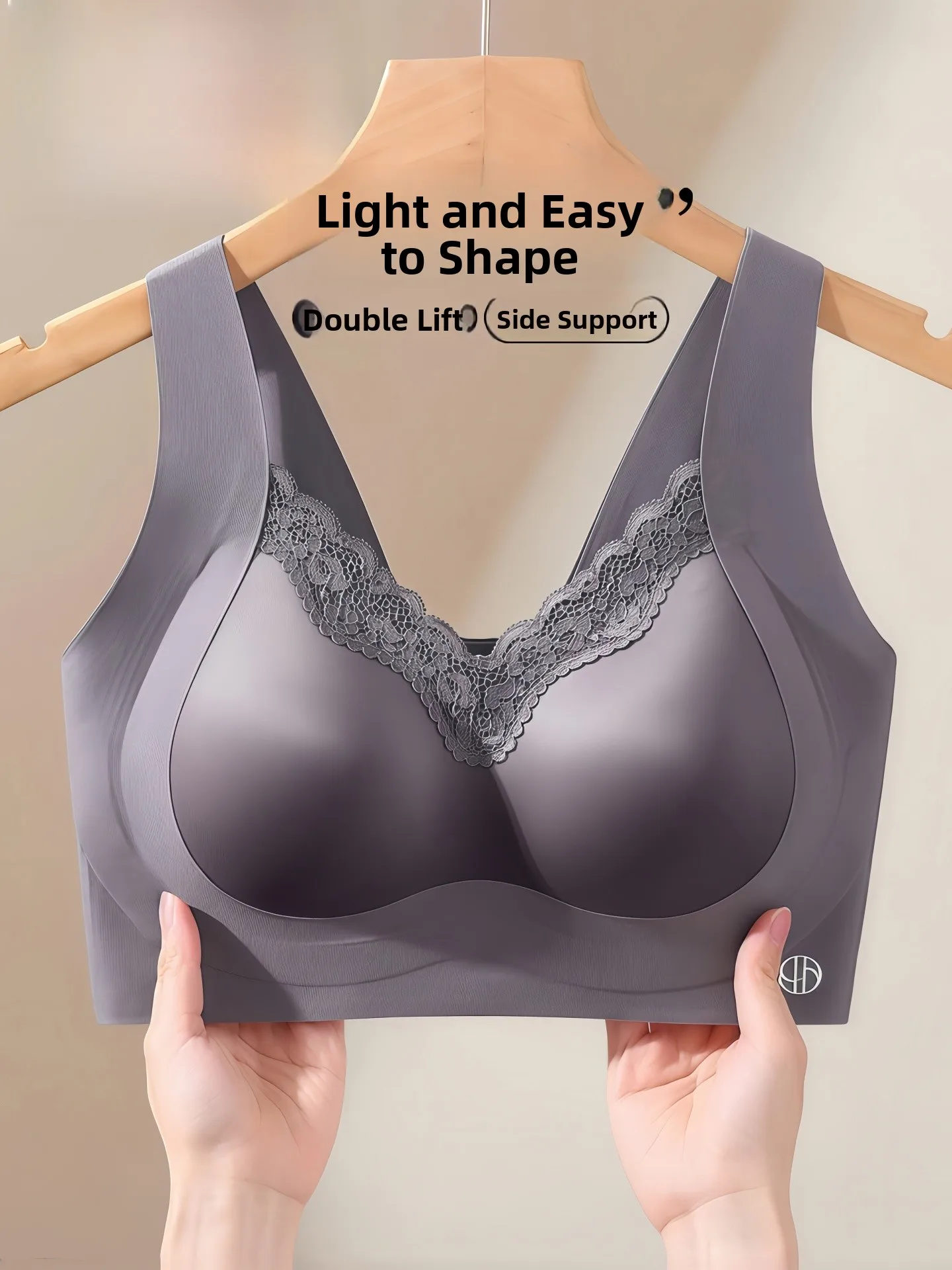 tingmei-gathered-type-underwear-women's-luxury-satin-small-chest-appears-large-anti-sagging-side-breast-reduction-vest-style-bra