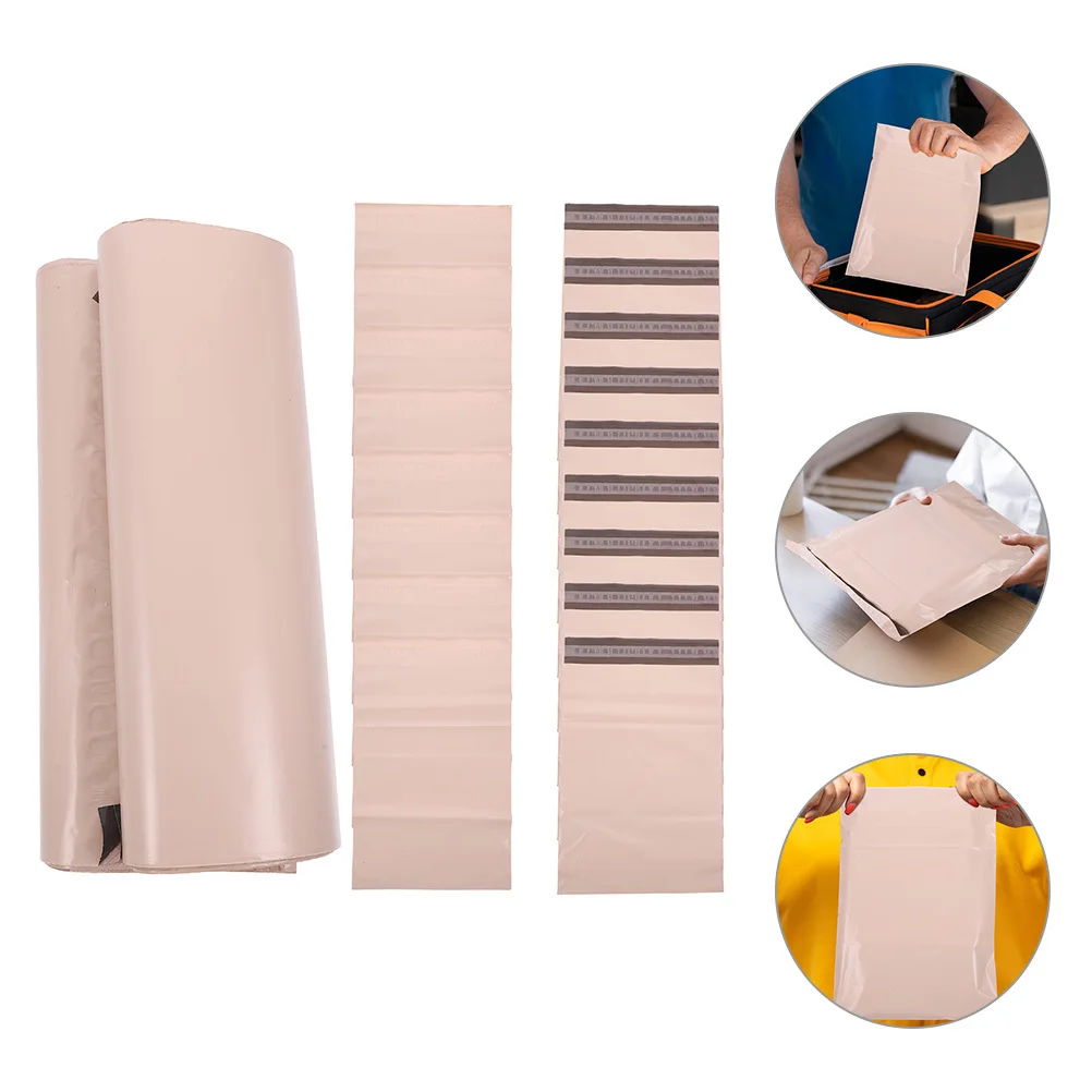 

100 Pcs Thicken Waterproof Packaging Bag Package Bags Mailing New Material Pe Packing