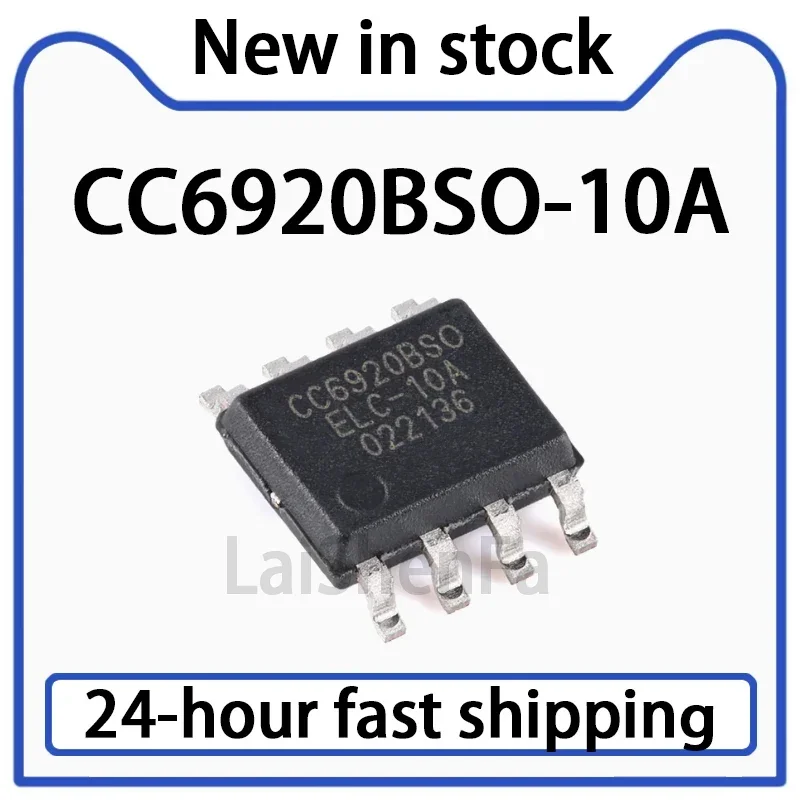 5PCS CC6920BSO-10A SOP-8 High-performance Hall Effect Current Sensor Isolation Voltage 3.5kV Stock