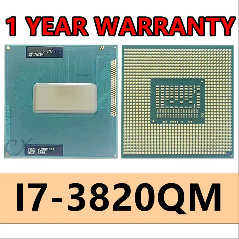 i7-3820QM i7 3820QM SR0MJ 2.7 GHz Quad-Core Eight-Thread 8M 45W CPU Processor Socket G2 / rPGA988B