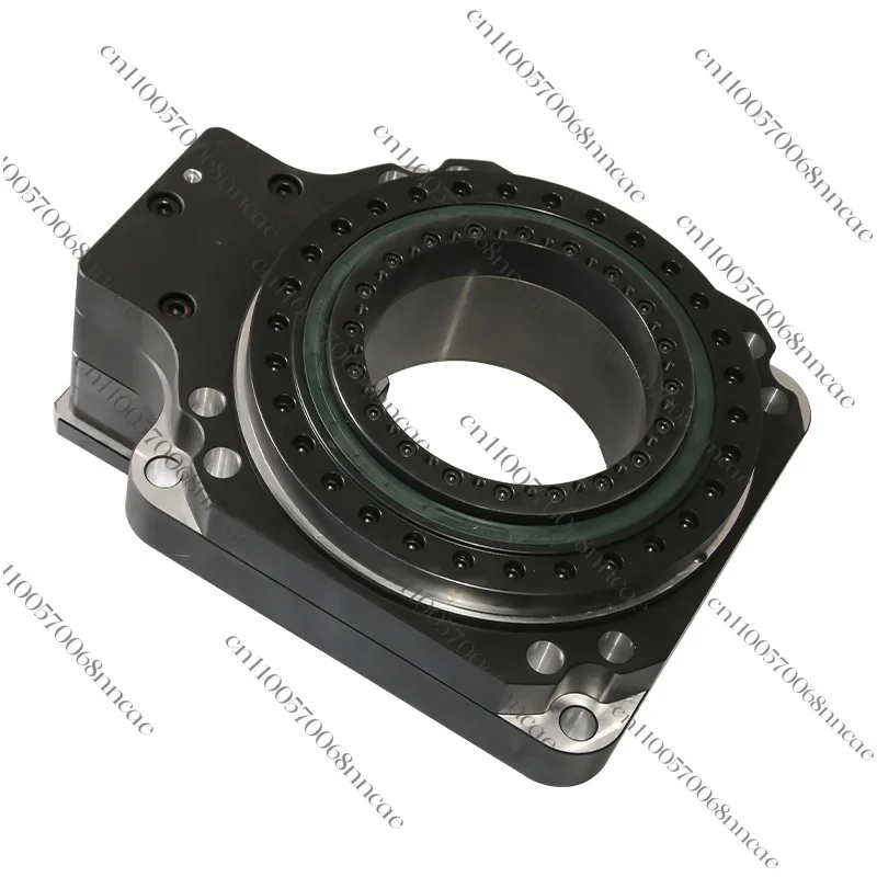 Durable hollow rotary table for numerical control indexing and positioning