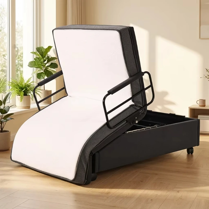 Elderly Home Care Bed Hi-Low Medical Adjustable Lift Bed with Massage Nursing Patient Stand up Hospital Bed for Home