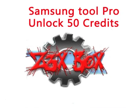 Z3x-box Pro tools Unlock Credits 50 credits  for Samsung