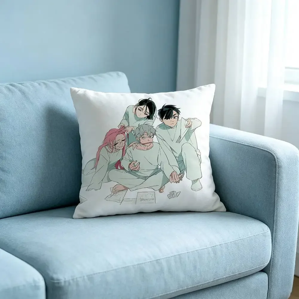 Anime ALIEN STAGE Customizable Square Pillowcases, Stylish And Soft, Perfect For Beds, Cars, And Sofas.