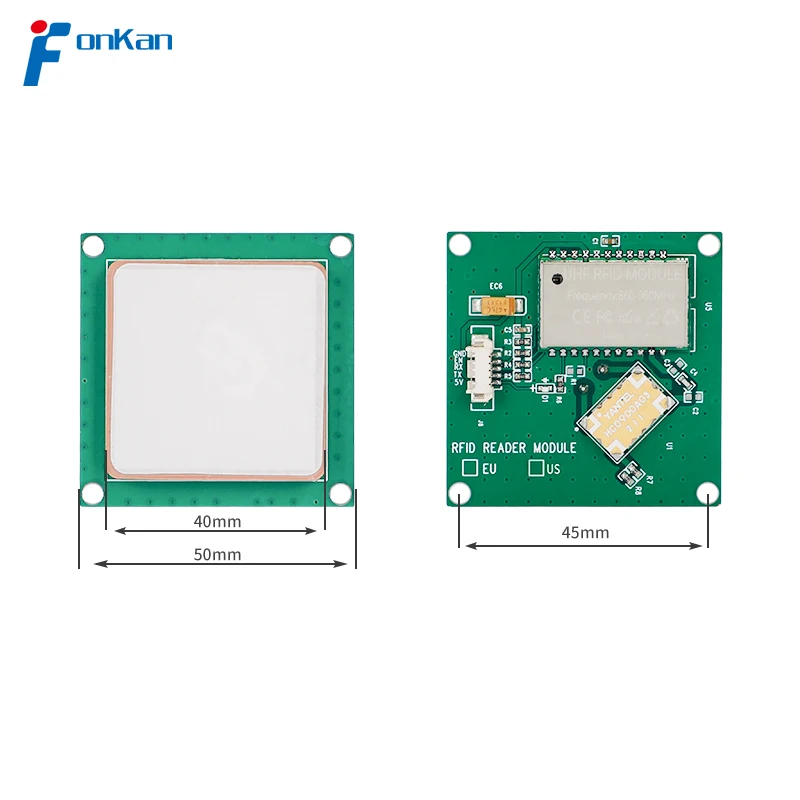 Access Control Card Read Antenna Integrated Module UHF RFID Reader For Raspberry PI SDK And Software Demo