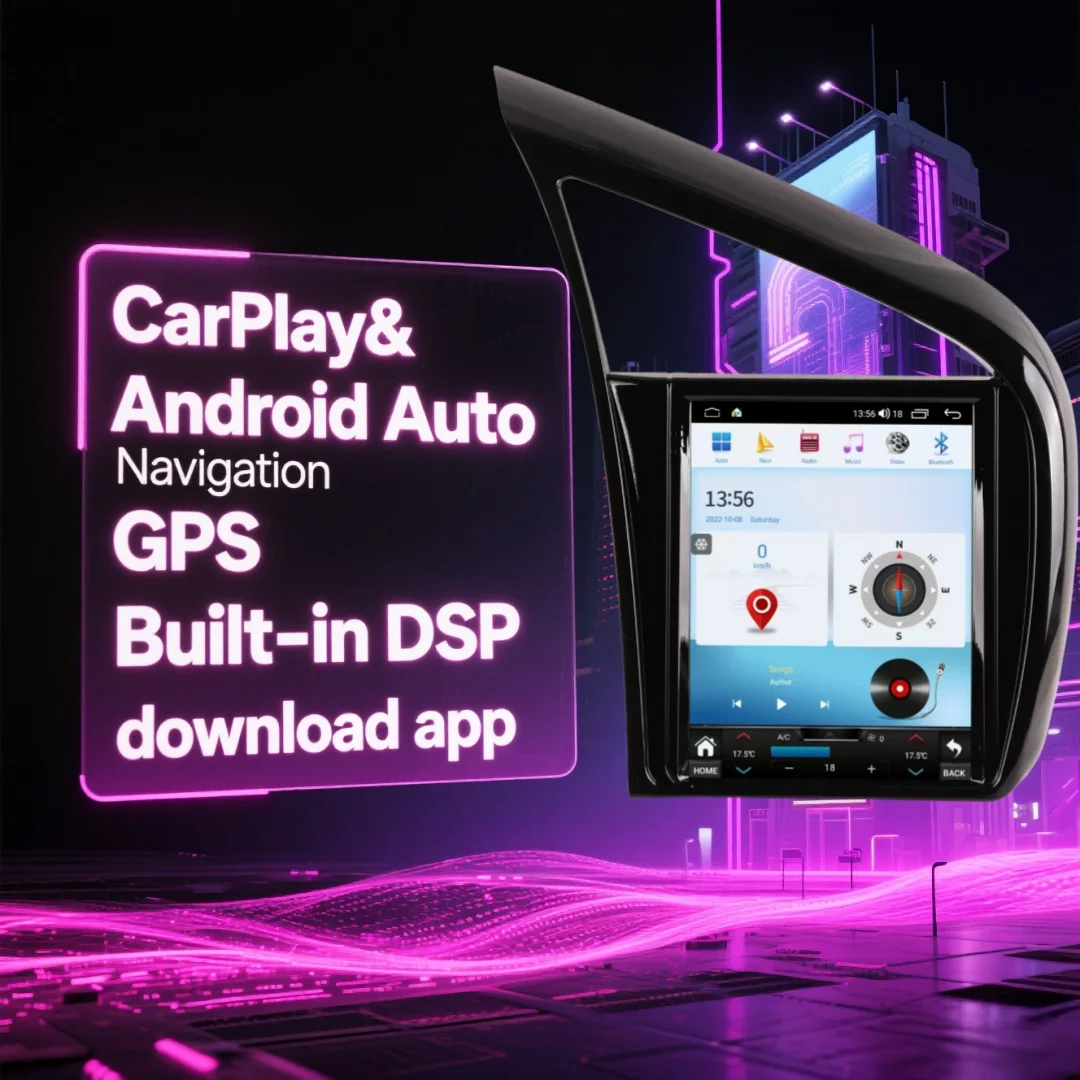 

9.7Inch For Audi R8 2007-2014 Android Touch Screen Carplay Car Radio Navigation GPS Stereo Video Player Multimedia DSP Head Unit