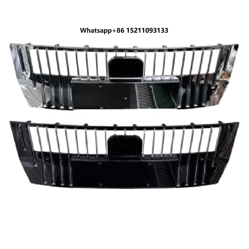 Front Bumper Lower Center Grille for 009 2022-2024 High-Quality Aftermarket Parts Black Chrome