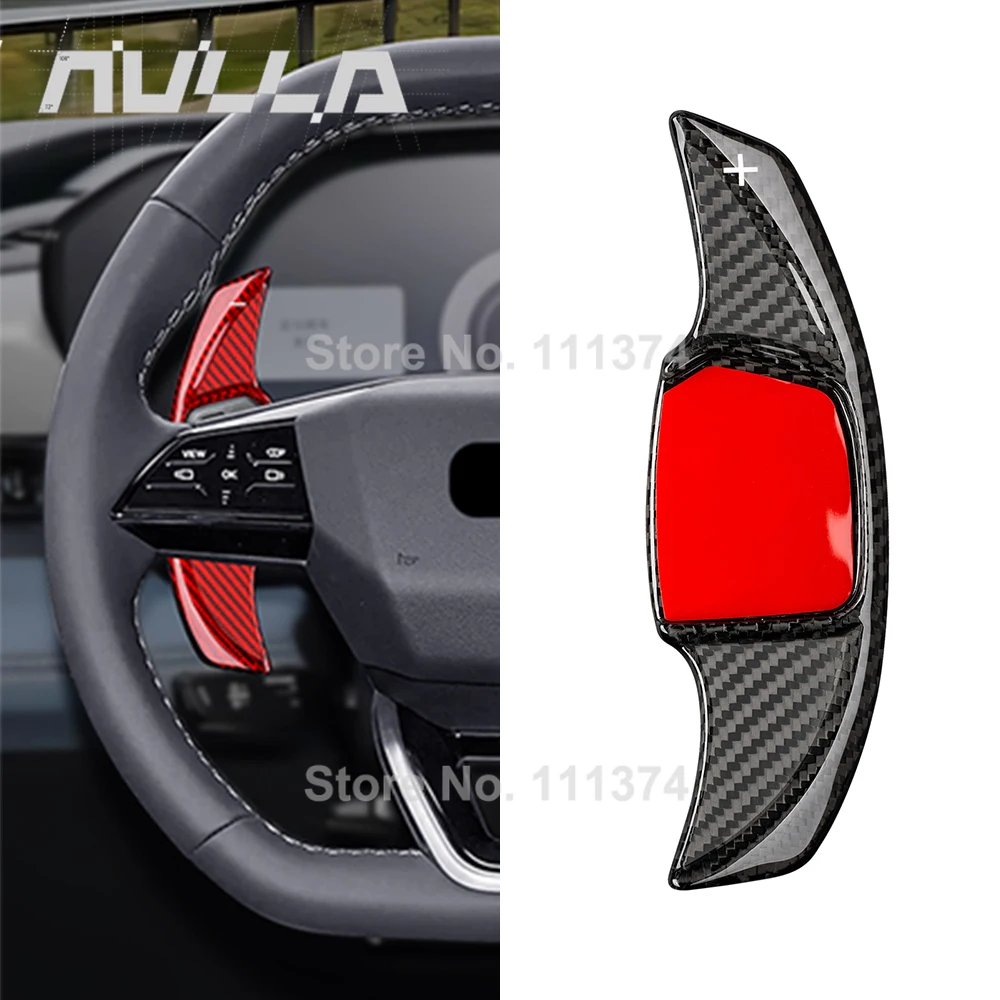 

Настоящие переключатели из углеродного волокна для Audi Q4 Sportback Q6 e-tron Quattro F4 F4B F4N Electric 2021-2025
