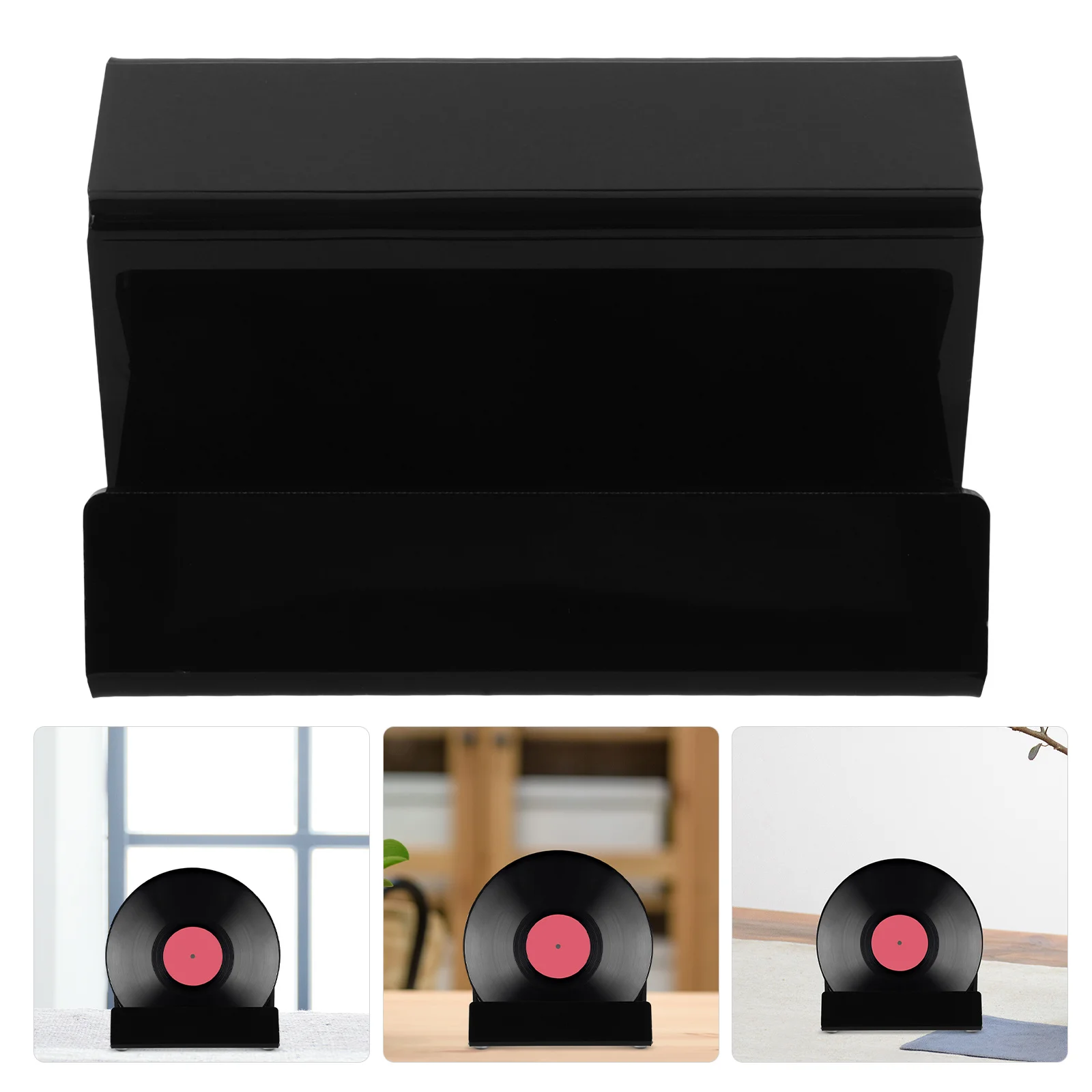 

Minimalist Vinyl Record Display Rack Office Decor Book Magazine File Organizer Record Stand Book Stands for Display