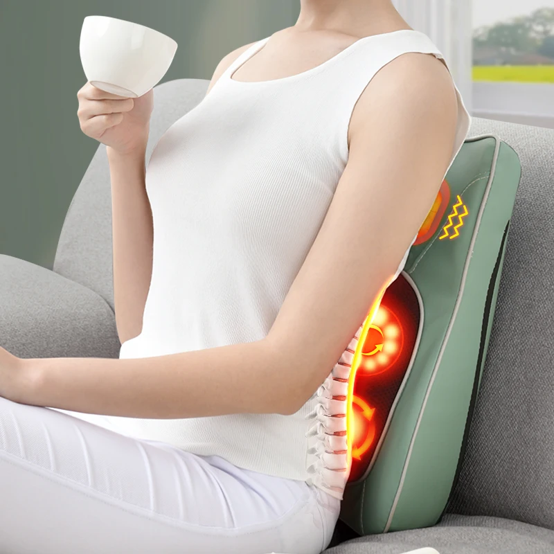 

Home Use Rechargeable Swivel Body Massage Cushion for Health Personal Relaxation and Well-being