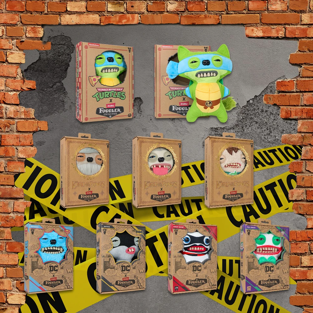 Echte Fuggler Tanden Monster Lord Of The Rings Serie Knuffel DC Superman Batman Harley Quinn Pop Lelijk Schattig Zacht Trendy Cadeau