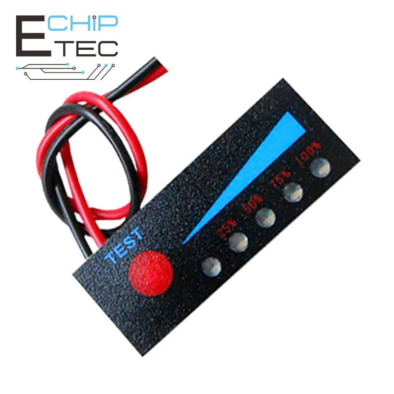 

3.7V 2S/3S/4S lithium battery pack power indicator 12V car battery indicator board