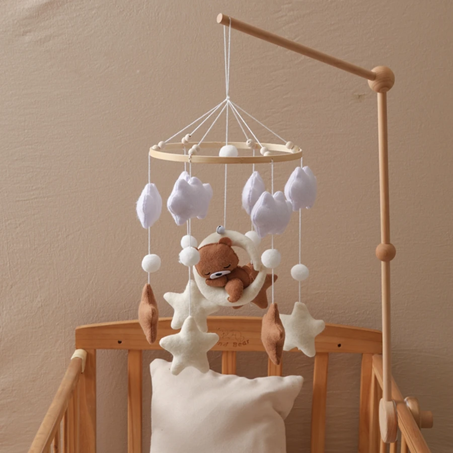 portable-baby-room-decorative-toys-with-plush-bear-clouds-and-stars-–-calming-bed-mobile-for-children's-room