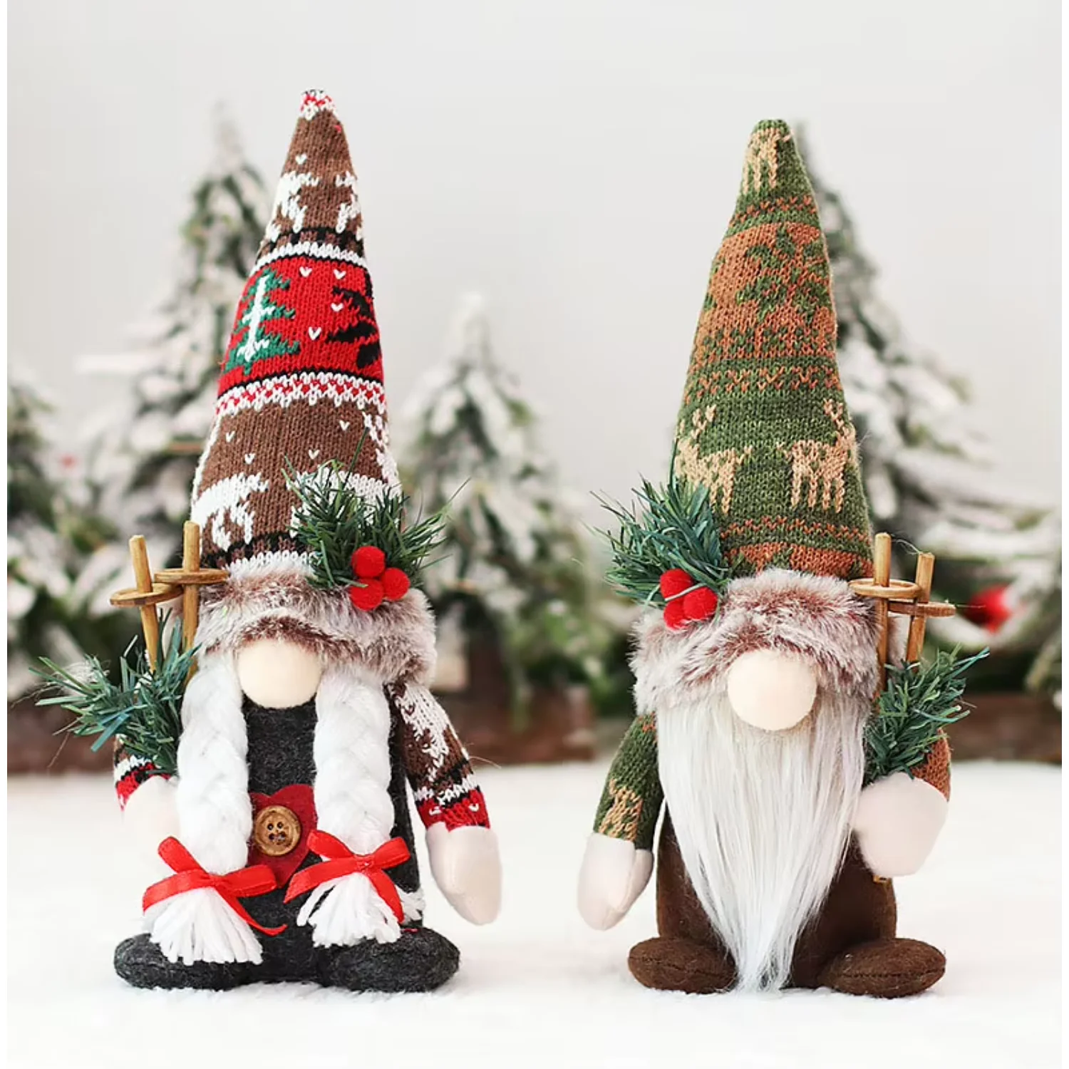 

Christmas Gnome Decoration Children's Valentine's Day Gift Family Dining Table Christmas Gnome Decoration