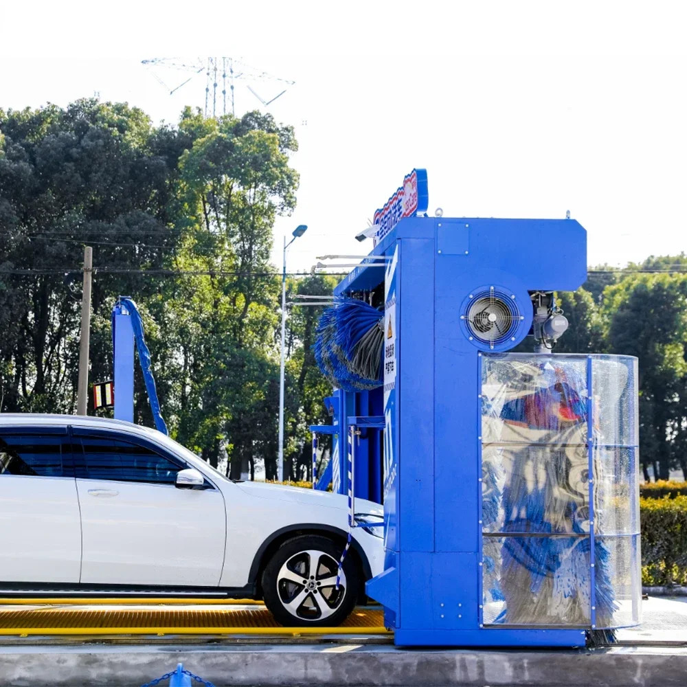 YG High Quality Car Cleaning Washer Fully Automatic Roll Over Car Wash Machine Small Space Automatic Car Washing Machine Price