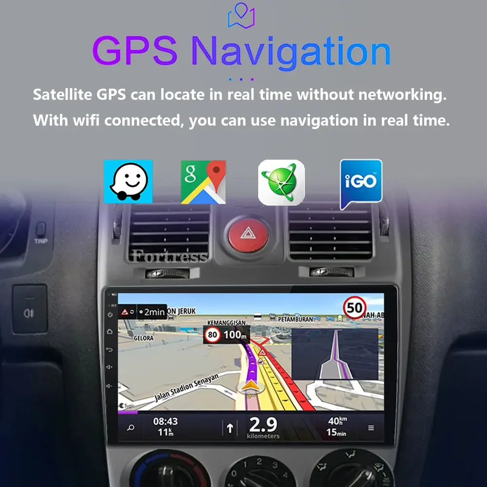 Radio samochodowe z Androidem 13 do HYUNDAI GETZ 2002 - 2011 Car Stereo Multimedia Video Player Navigation GPS Auto Android No 2 Din DVD