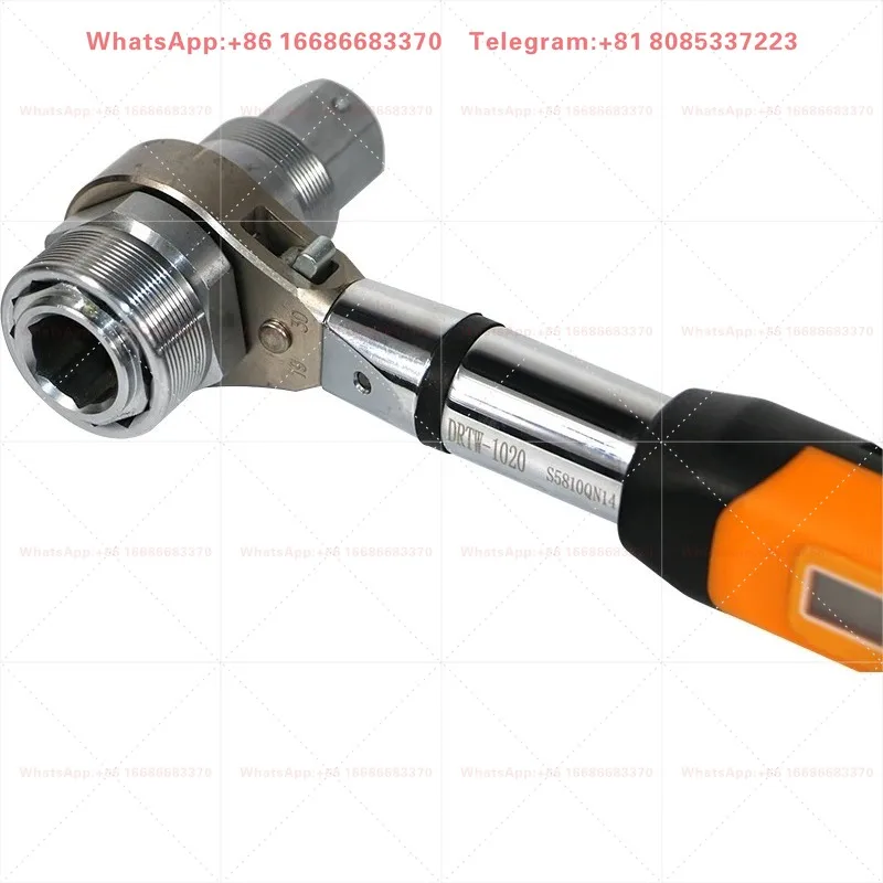 Manual Ratchet Torque Wrench High Precision Digital Display DIY Hand Spanner For Mechanical Assembly Maintenance Work